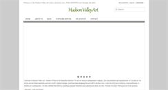 Desktop Screenshot of hudsonvalleyart.com